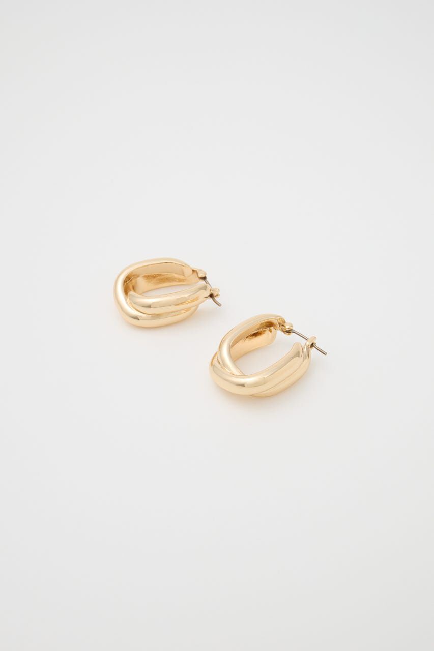 MOUSSY「DUAL HOOP イヤリング」|ピアス|