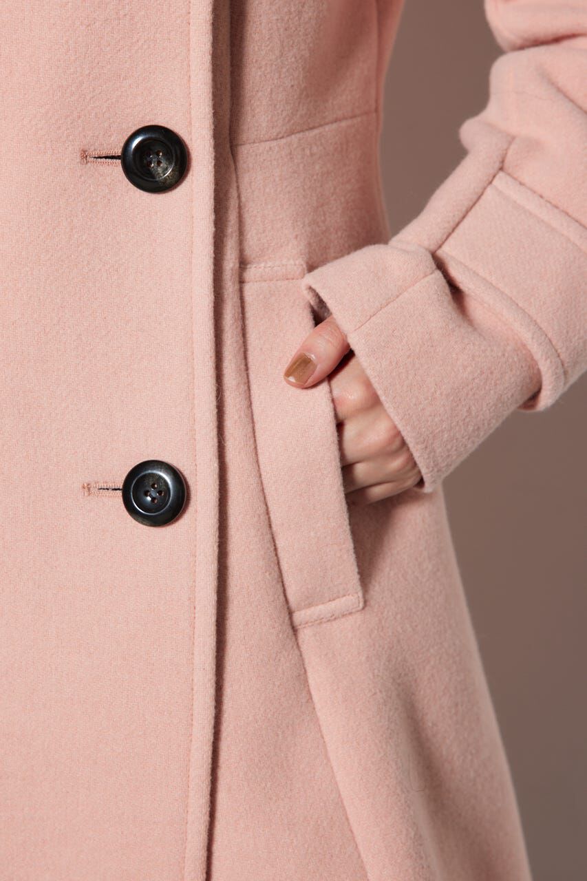 rienda「オーバーネックシンデレララインミニコート」|その他|