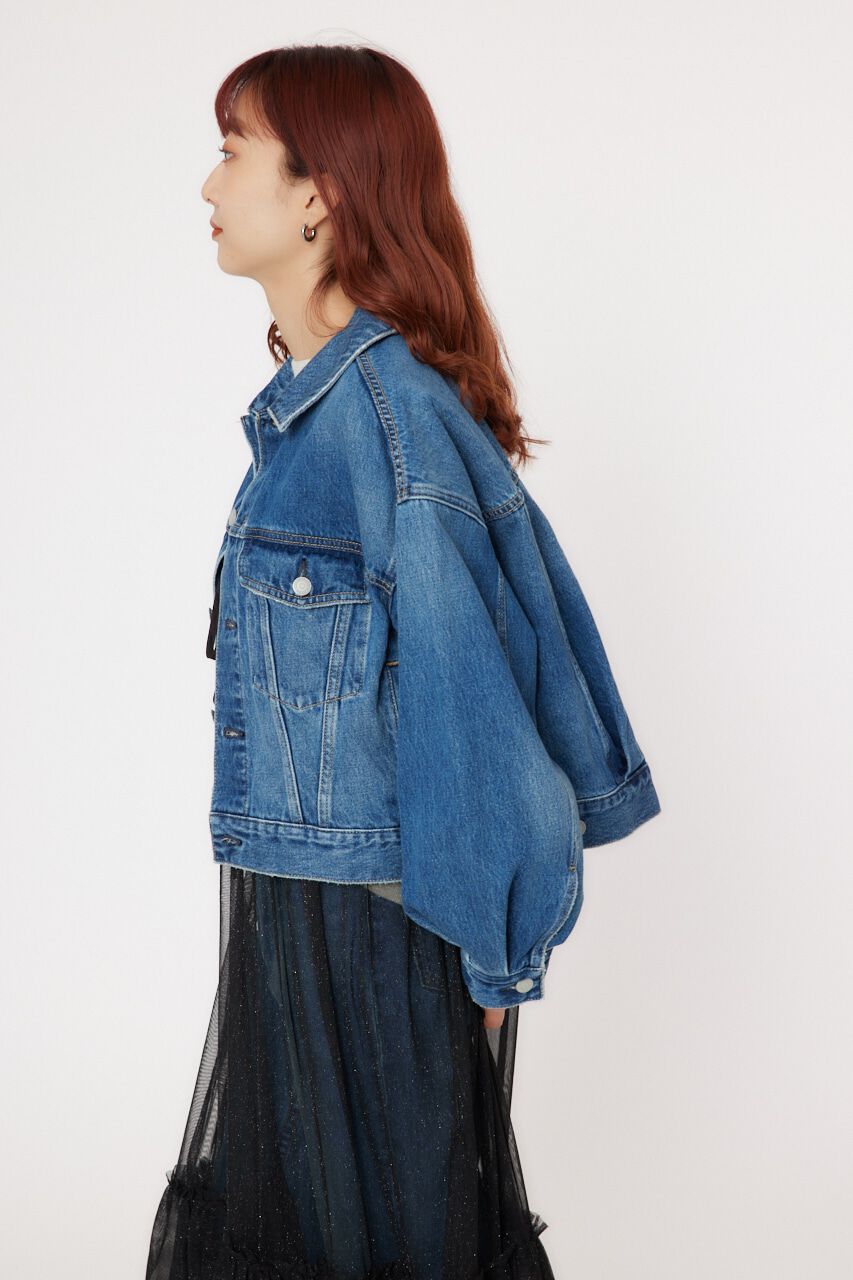 RODEO CROWNS「ルーズデニムジャケット」|デニムジャケット|