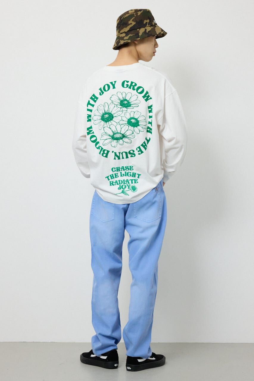 RODEO CROWNS「サークルフラワー長袖Tシャツ」|Tシャツ・カットソー|