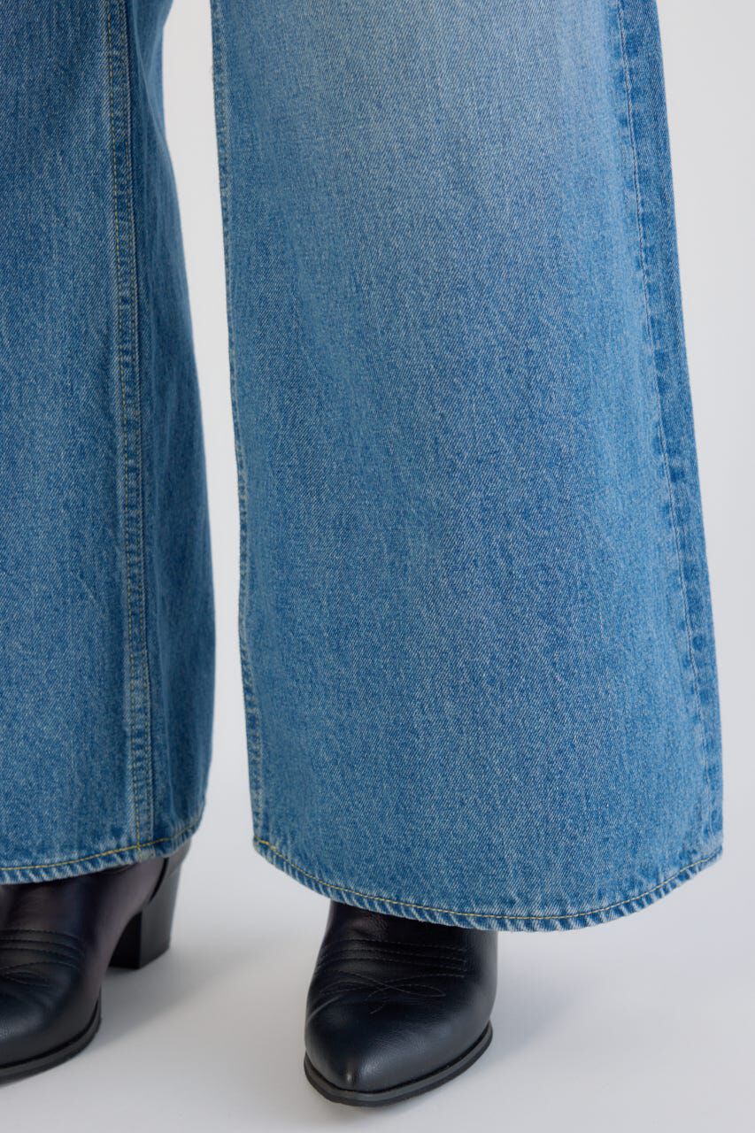 RODEO CROWNS「ビッグリボンデニムパンツ」|デニム|