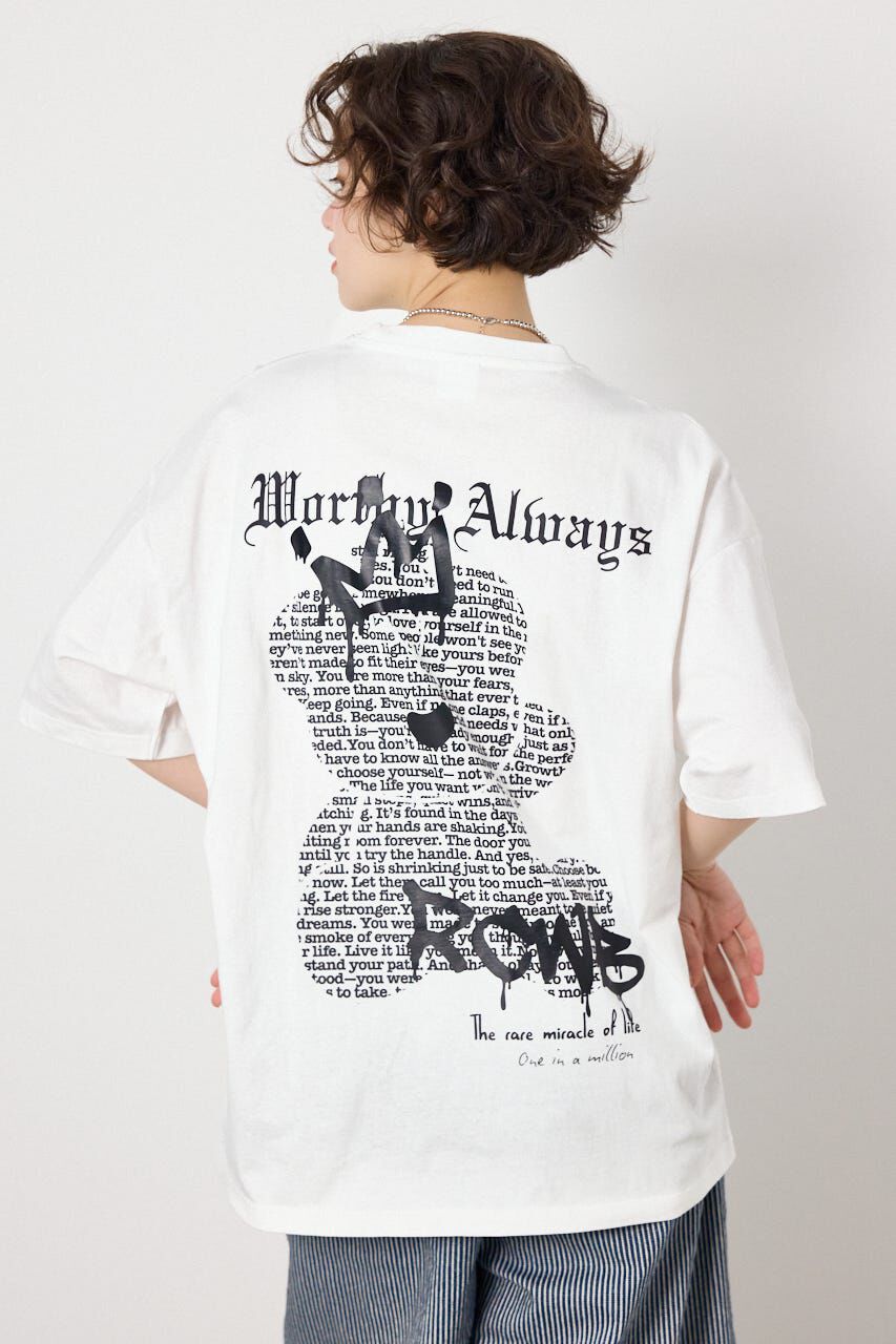 RODEO CROWNS「Font Bear Tシャツ」|Tシャツ・カットソー|