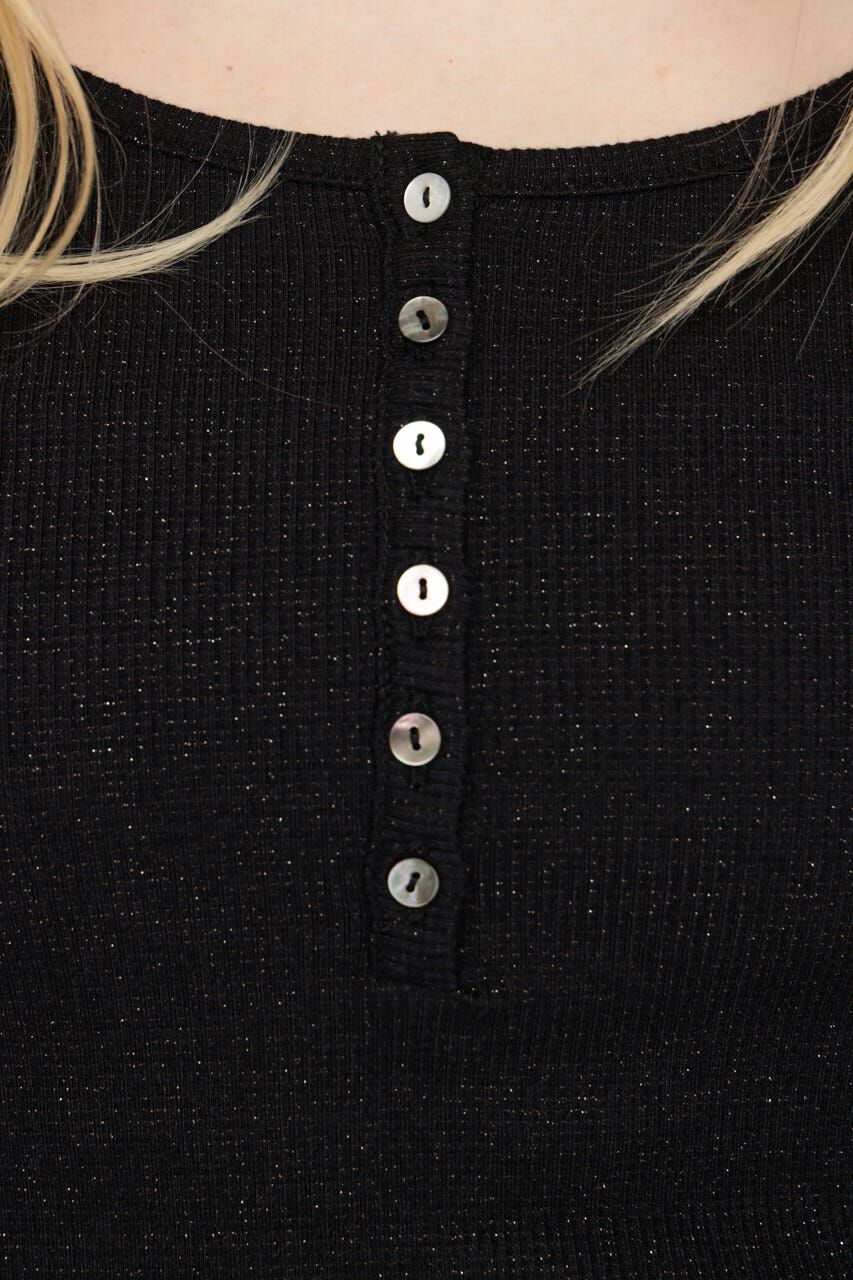 SLY「HENRY NECK CUT トップス」|Tシャツ・カットソー|