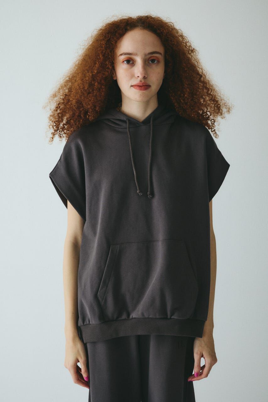 HeRIN.CYE「Box cut hoodie」|Tシャツ・カットソー|L/BLK1