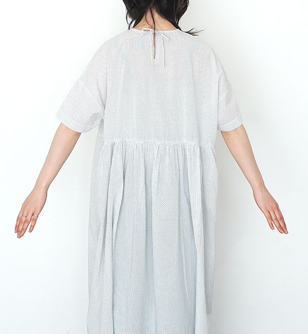 オオカミとフクロウ「フクロウと三拍子のブーケ&rdquo;5分袖&rdquo;」|ワンピース|