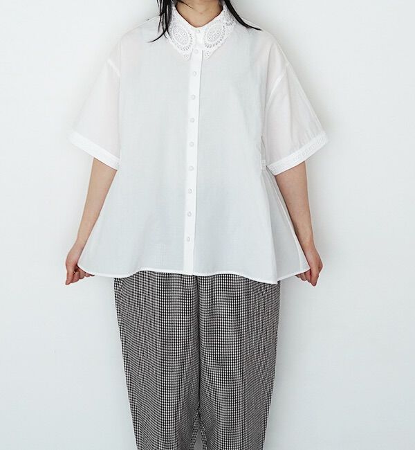 オオカミとフクロウ「オオカミと小鳥の囀る木の下で&ldquo;5分袖&rdquo;」|シャツ・ブラウス|