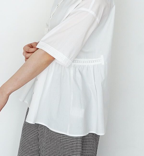 オオカミとフクロウ「オオカミと小鳥の囀る木の下で&ldquo;5分袖&rdquo;」|シャツ・ブラウス|