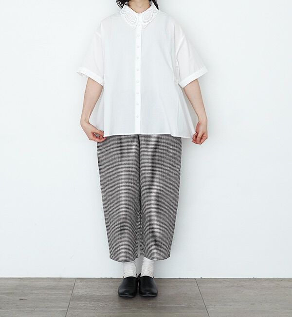 オオカミとフクロウ「オオカミと小鳥の囀る木の下で&ldquo;5分袖&rdquo;」|シャツ・ブラウス|