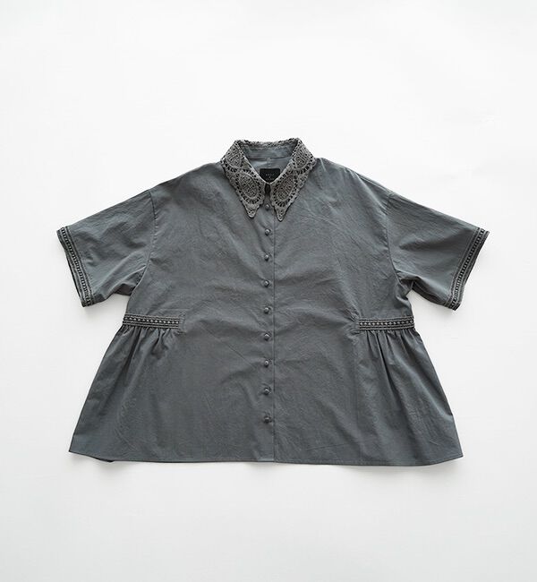 オオカミとフクロウ「オオカミと小鳥の囀る木の下で&ldquo;5分袖&rdquo;」|シャツ・ブラウス|