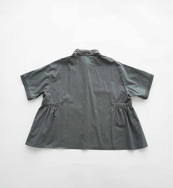 オオカミとフクロウ「オオカミと小鳥の囀る木の下で&ldquo;5分袖&rdquo;」|シャツ・ブラウス|