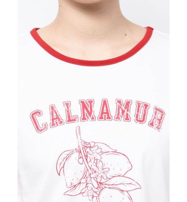 CALNAMUR「COLOR SCHEME LEMON PRINT TEE/カラースキームレモンプリントTシャツ」|Tシャツ・カットソー|