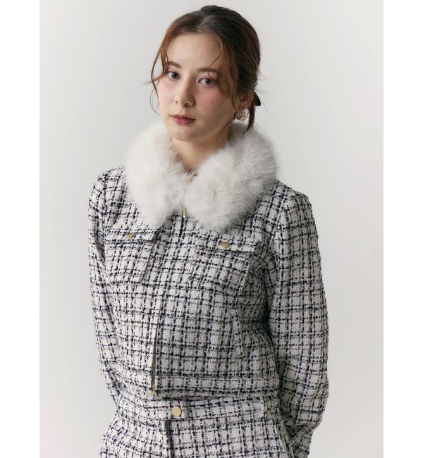 CALNAMUR「２ＷＡＹクラシカルツイードティペットＪＫ」|その他|