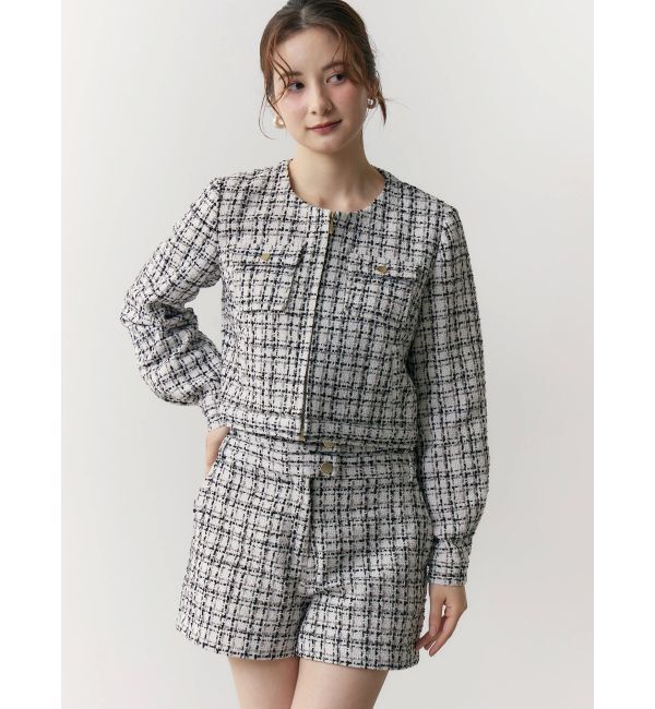 CALNAMUR「２ＷＡＹクラシカルツイードティペットＪＫ」|その他|