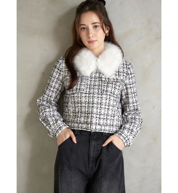 CALNAMUR「２ＷＡＹクラシカルツイードティペットＪＫ」|その他|