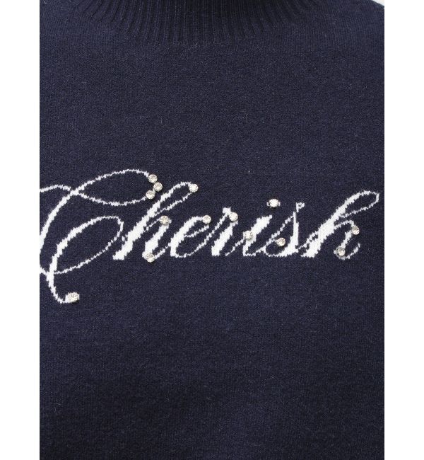 CALNAMUR「ロゴハイゲージトップス」|ニット・セーター|