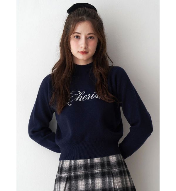 CALNAMUR「ロゴハイゲージトップス」|ニット・セーター|