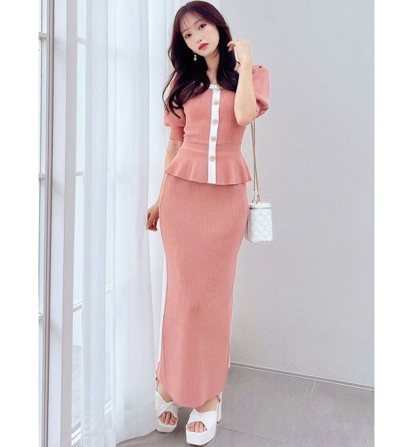 RESEXXY「リブニットペンシルスカート【セットアップ着用可能】」|スカート|