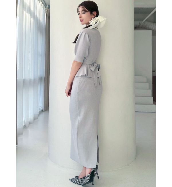 RESEXXY「リブニットペンシルスカート【セットアップ着用可能】」|スカート|