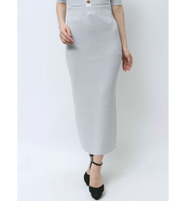 RESEXXY「リブニットペンシルスカート【セットアップ着用可能】」|スカート|