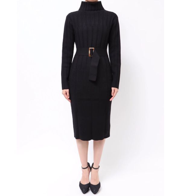 RESEXXY「【WEB限定】ワイドリブニットワンピース」|ワンピース|