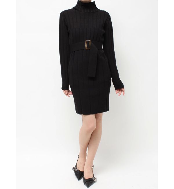 RESEXXY「【WEB限定】ワイドリブニットワンピース」|ワンピース|