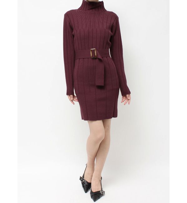 RESEXXY「【WEB限定】ワイドリブニットワンピース」|ワンピース|