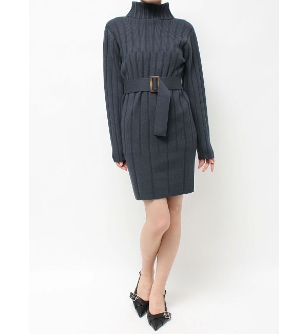 RESEXXY「【WEB限定】ワイドリブニットワンピース」|ワンピース|