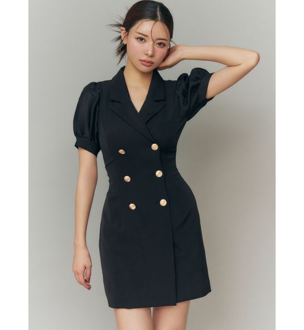 RESEXXY「レースアップスリーブシアーワンピース」|ワンピース|