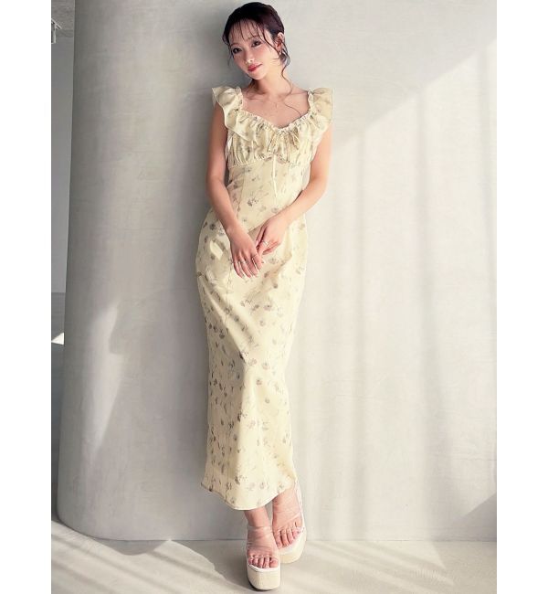 RESEXXY「【memorif.】フラワーIラインワンピース」|ワンピース|