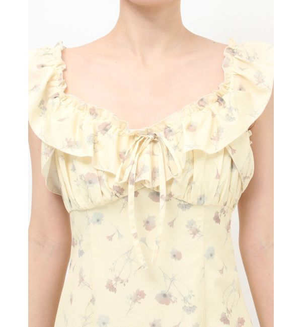 RESEXXY「【memorif.】フラワーIラインワンピース」|ワンピース|