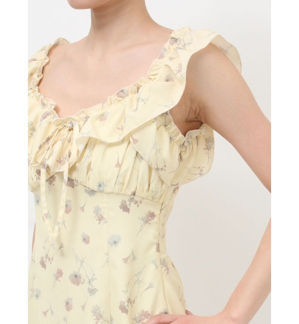 RESEXXY「【memorif.】フラワーIラインワンピース」|ワンピース|