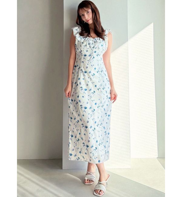 RESEXXY「【memorif.】フラワーIラインワンピース」|ワンピース|