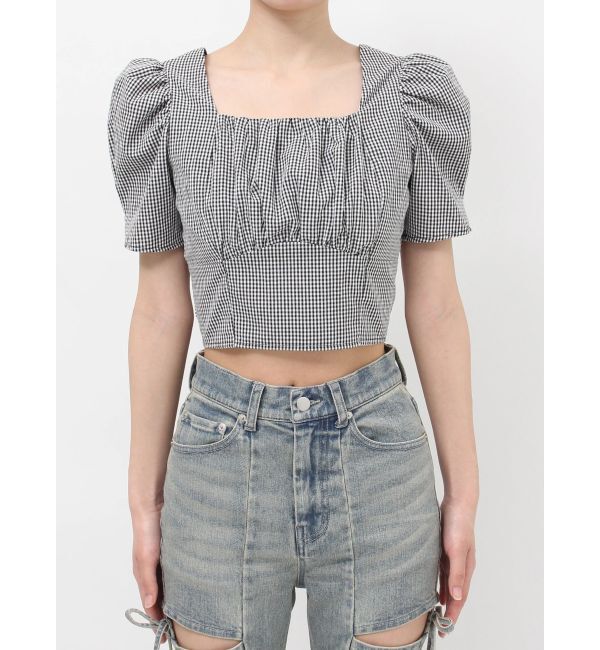 RESEXXY「バックリボンスクエアブラウス」|シャツ・ブラウス|