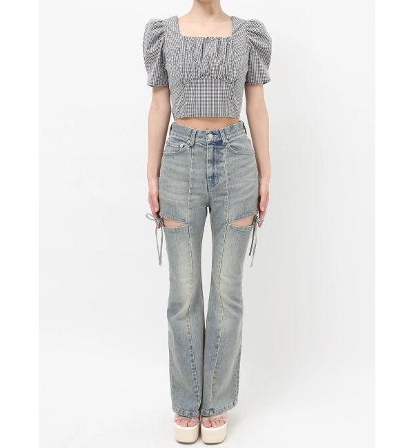 RESEXXY「バックリボンスクエアブラウス」|シャツ・ブラウス|