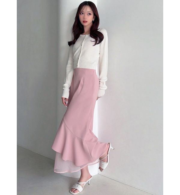 RESEXXY「【WEB限定】シアードッキングマーメイドスカート」|スカート|