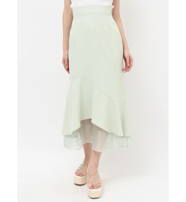 RESEXXY「【WEB限定】シアードッキングマーメイドスカート」|スカート|