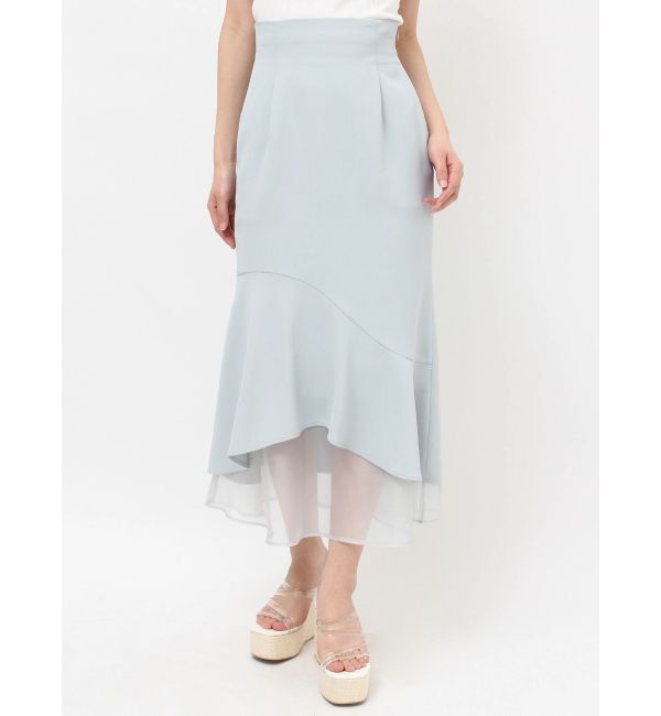 RESEXXY「【WEB限定】シアードッキングマーメイドスカート」|スカート|