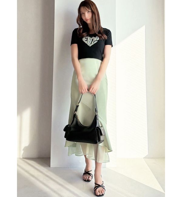 RESEXXY「【WEB限定】シアードッキングマーメイドスカート」|スカート|