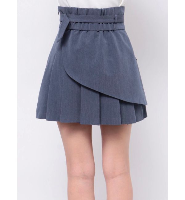 dazzlin「レイヤードプリーツミニスカート」|スカート|