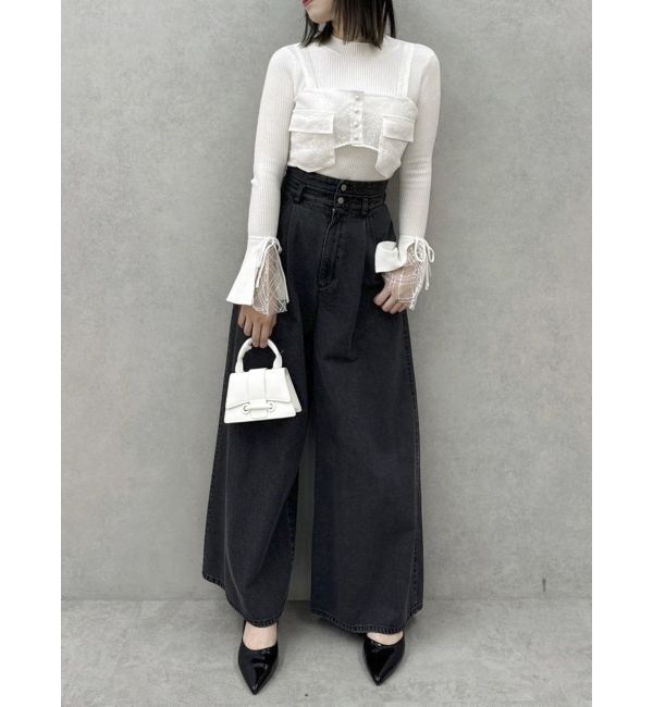 dazzlin「ダブルポケットマテリアルビスチェ」|その他|