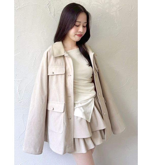 dazzlin「【セットアップ対応】ポケットオーバーブルゾン」|ブルゾン・スタジャン|