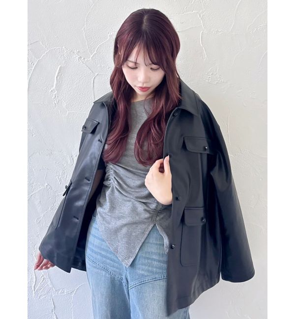 dazzlin「【セットアップ対応】ポケットオーバーブルゾン」|ブルゾン・スタジャン|