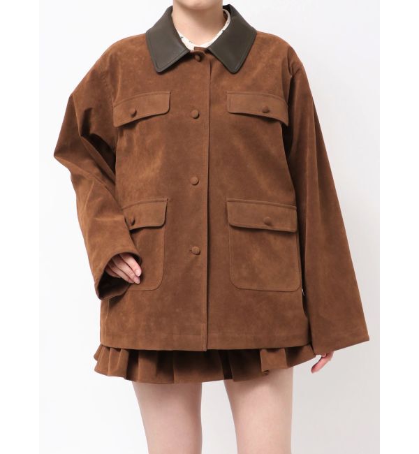 dazzlin「【セットアップ対応】ポケットオーバーブルゾン」|ブルゾン・スタジャン|