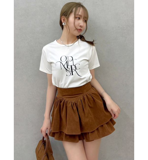 dazzlin「【セットアップ対応】フェイクスウェードミニスカート」|スカート|