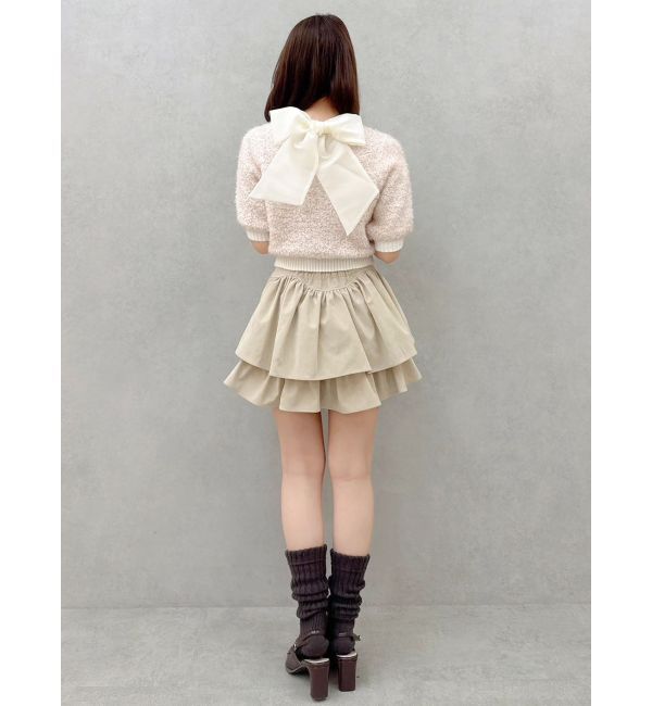 dazzlin「【セットアップ対応】フェイクスウェードミニスカート」|スカート|