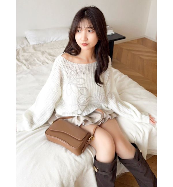 dazzlin「【セットアップ対応】フェイクスウェードミニスカート」|スカート|