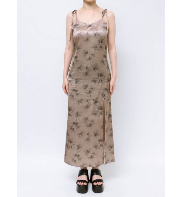 EMODA「ロングスリットキャミソールワンピース」|ワンピース|