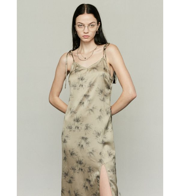 EMODA「ロングスリットキャミソールワンピース」|ワンピース|