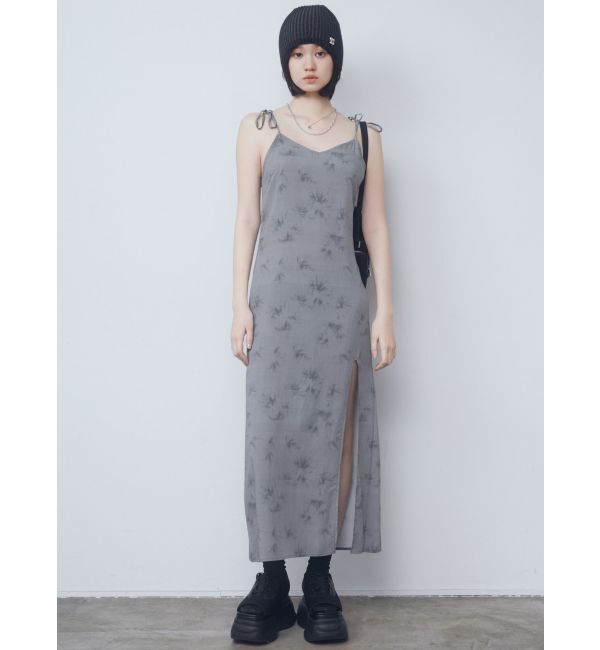 EMODA「ロングスリットキャミソールワンピース」|ワンピース|