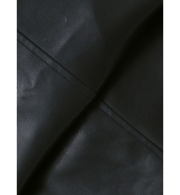 EMODA「Aラインフェイクレザーワンピース」|ワンピース|